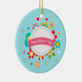 フローラカラフルハッピーマザーズデイ |オーナメント セラミックオーナメント (右)