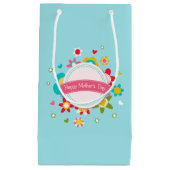 フローラカラフルハッピーマザーズデイ |抱き枕 スモールペーパーバッグ (正面)