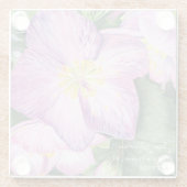 フローラカラフルバケーションホーム ガラスコースター (裏面)