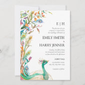 フローラカラフルピーコックチノイスリー庭園の結婚式 (正面)