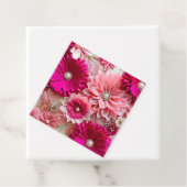 フローラカラフルファブリックアートギフトラベル フェイバータグ (インサイチュ)