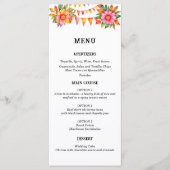 フローラカラフルフィエスタメ結婚キシカンのメニュー メニュー (正面)