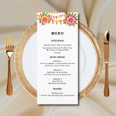 フローラカラフルフィエスタメ結婚キシカンのメニュー メニュー