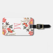 フローラカラフルブーケデザイン ラゲッジタグ (正面横)