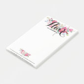 フローラカラフルブーケ美容師テンプレート ポストイット (アングル)