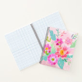 フローラカラフルブーケ ノートブック (内部)