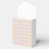 フローラカラフルプリント党好意バッグ、 フェイバーボックス (オープン)