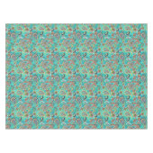 フローラカラフルペイズリー テーブルクロス (正面(横))