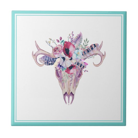 フローラカラフルボースカル タイル (正面)