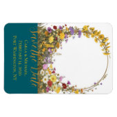 フローラカラフルマグネットの保存 マグネット (横)