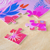 フローラカラフルレトロラマジグソーパズル ジグソーパズル (側面)