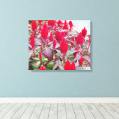 フローラカラフルー#2 キャンバスプリント (インサイチュ (ウッドフロア))