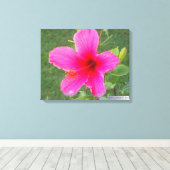 フローラカラフルー#5 キャンバスプリント (インサイチュ (ウッドフロア))