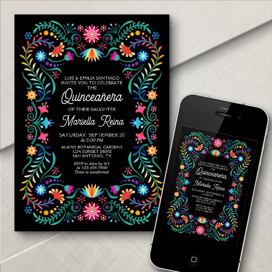 フローラカラフル写真キンセアニェラ招待状 招待状