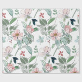 フローラカラフル包装紙 ラッピングペーパー (フラット)