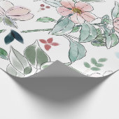 フローラカラフル包装紙 ラッピングペーパー (角)