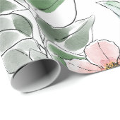 フローラカラフル包装紙 ラッピングペーパー (ロールコーナー)