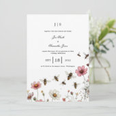 フローラカラフル夏 招待状 (スタンド正面)