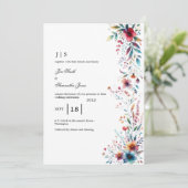 フローラカラフル夏 招待状 (スタンド正面)