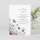 フローラカラフル夏 招待状 (スタンド正面)