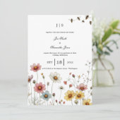 フローラカラフル夏 招待状 (スタンド正面)