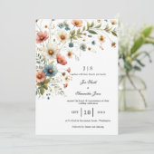 フローラカラフル夏 招待状 (スタンド正面)