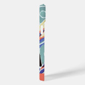 フローラカラフル抽象芸術アートパターン Case-Mate iPhoneケース (裏面 / 右)