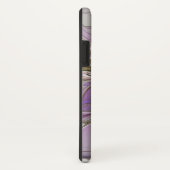 フローラカラフル抽象芸術フラクタル(ピンクと金ゴールド) Case-Mate iPhoneケース (裏面/右)