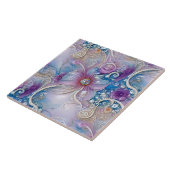 フローラカラフル玉陶磁器タイル タイル (側面)