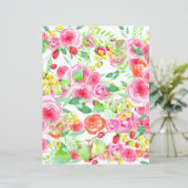 フローラカラフル紙シート (スタンド正面)