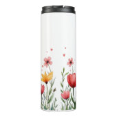 フローラカラフル花幸せマザーズ贈答用タンブラー タンブラー (裏面)