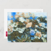 フローラカラフル花束はがき ポストカード (正面/裏面)