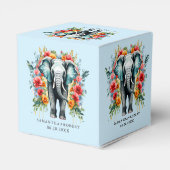 フローラカラフル象 フェイバーボックス (裏面サイド)