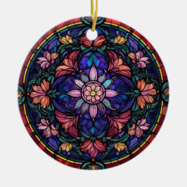 フローラカラフル運動性 セラミックオーナメント