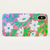 フローラカラフル・ブロッサム・ケース・メイトiPhoneケース Case-Mate iPhoneケース (裏面(横))