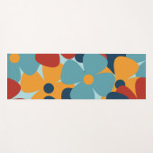 フローラカラフルB ヨガマット (正面(横))