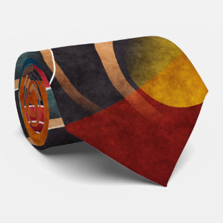 フローラカラー抽象芸術ベクトルアートタイ ネクタイ