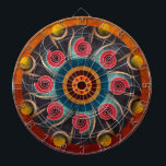 フローラカラー抽象芸術ベクトルアート ダーツボード<br><div class="desc">フローラカラー抽象芸術ベクトルアートダーツボード</div>