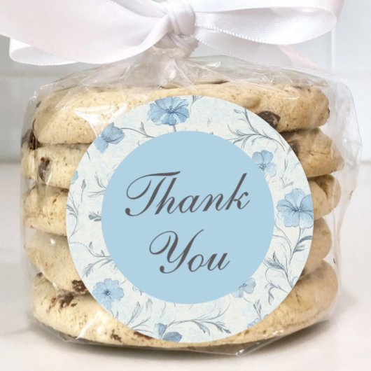 フローラカントリーガーデンエレガントな結婚式ありがとう ラウンドシール