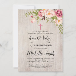 フローラカント素朴リースクリプト第1回聖餐式 招待状