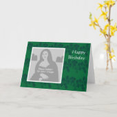 フローラカードテンプレート カード (黄色い花)