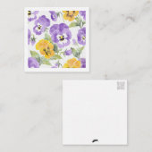 フローラカード(はがきスタイル) ノートカード (正面/裏面)