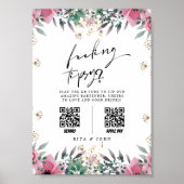 フローラカーネーションがバーテンダーのサイン結婚を教える ポスター (正面)