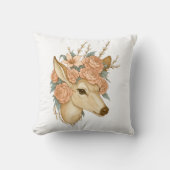 フローラガウン – 自然の穏やかな精神 クッション (正面)