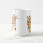 フローラガウン – 自然の穏やかな精神 コーヒーマグカップ (中央)