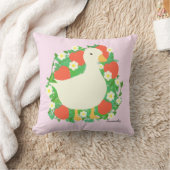 フローラガチョウ クッション (ブランケット)