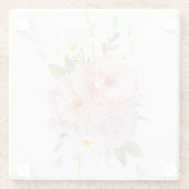 フローラガラスのコースター ガラスコースター (裏面)