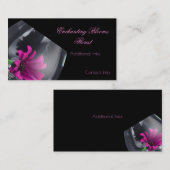 フローラガラス名刺3 名刺 (正面/裏面)