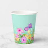 フローラガーデンアクア 紙コップ (裏面)