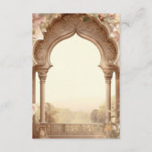 フローラガーデンインディアンパレスアー結婚チズ詳細 エンクロージャーカード (裏面)